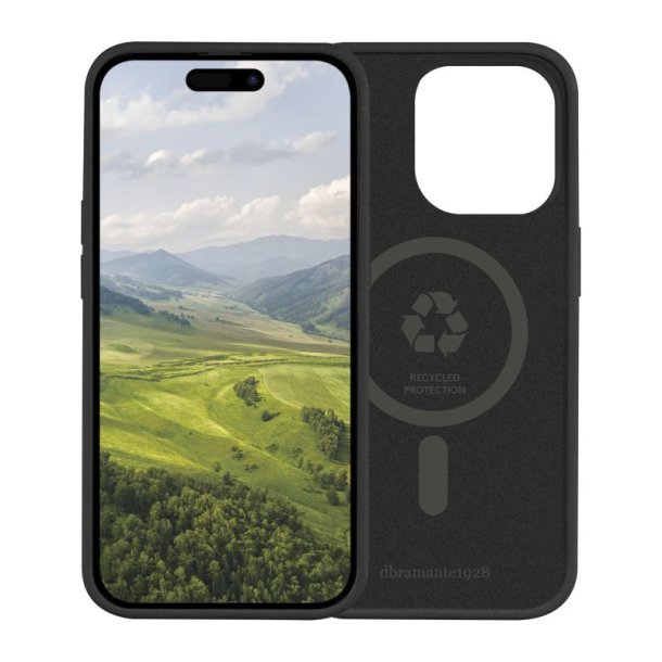 dbramante1928 Monaco MagSafe mobiltelefon etui Cover Sort