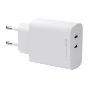 dbramante1928 EU v�goplader - 2xUSB-C 45W - WHT