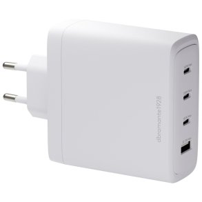 dbramante1928 re-charge oplader - 140 Watt - 4 output-stikforbindelser (3 x USB-C, USB) - hvid