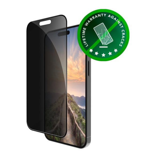 dbramante1928 eco Apple iPhone 16/15 St�v- og Ridseresistent Sort Transparent