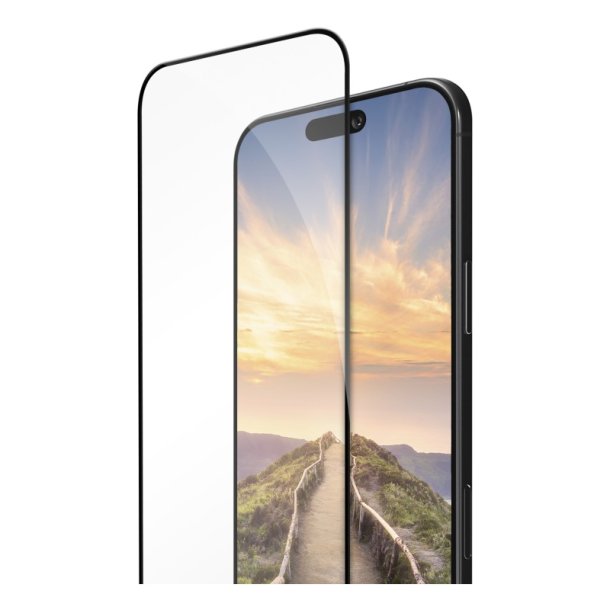 dbramante1928 eco Klar skrmbeskytter eco-shield iPhone 17 Air sort 