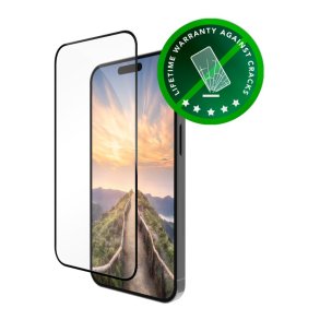 dbramante1928 eco Apple iPhone 16 Plus / 15 Plus St�v- og Ridseresistent Sort Transparent