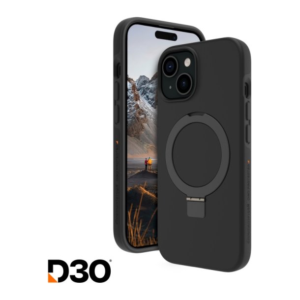 dbramante1928 Iceland Ultra D3O MS Kick Cover Apple iPhone 15 15,5 cm (6.1") Sort