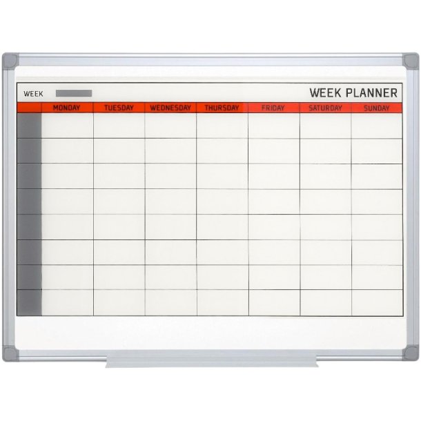Whiteboard tavle Med dit Design - 60 x 90 cm - Magnetisk lakeret stl