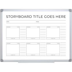 Whiteboard tavle Med dit Design - 60 x 90 cm - Magnetisk lakeret stl