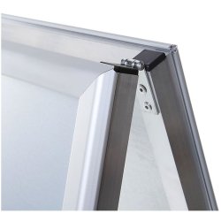 Display Gadeskilt - Alu-line A0 - Dobbelt side A-skilt - antirefleks