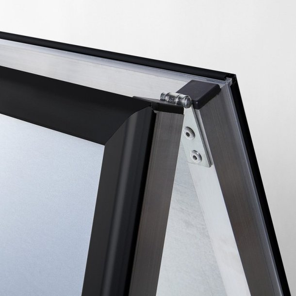 Display Gadeskilt - Alu-line 70x100 - Dobbelt side A-skilt - antirefleks