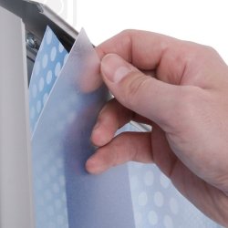 Frontplast til Gadeskilt - 500x700mm antirefleks