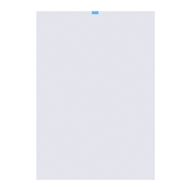 Frontplast til Gadeskilt - 500x700mm antirefleks