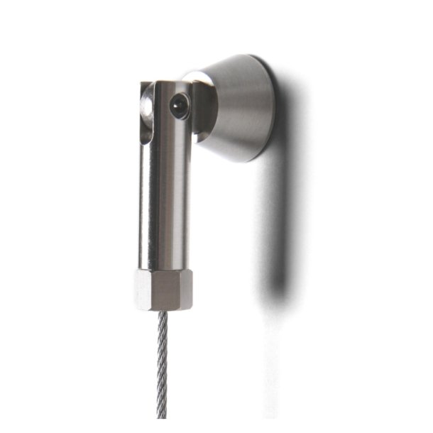 Appendo vinduesdisplay - st med 5 stk. A4 akryllommer i hjformat - Med kabler, clips og fittings