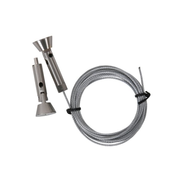 Appendo vinduesdisplay - st med 5 stk. A4 akryllommer i hjformat - Med kabler, clips og fittings