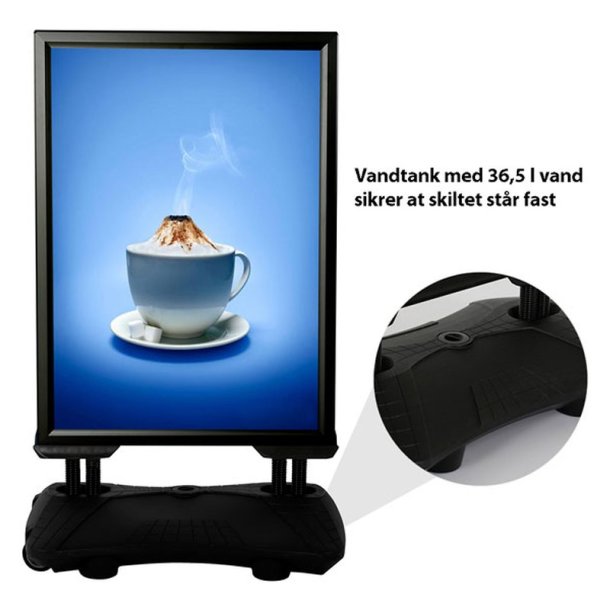 Display Wind-sign Pro 70x100 - Dobbelt side vind skilt