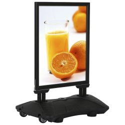 Display Wind-sign Pro 70x100 - Dobbelt side vind skilt