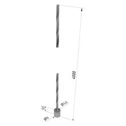 Display stlwire 4 meter - mgler stlwire system