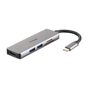 D-Link Dockingstation - Ledningsf�rt - USB 3.2 Gen 1 (3.1 Gen 1) Type-C 4K Ultra HD