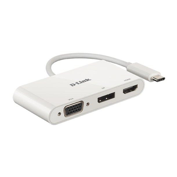 D-Link Dockingstation - Ledningsf�rt - USB 3.2 Gen 1 (3.1 Gen 1) Type-C