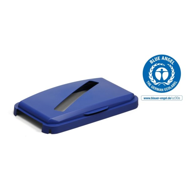 Durable L�g til affaldsspand 60 liter - til papir - bl� plast