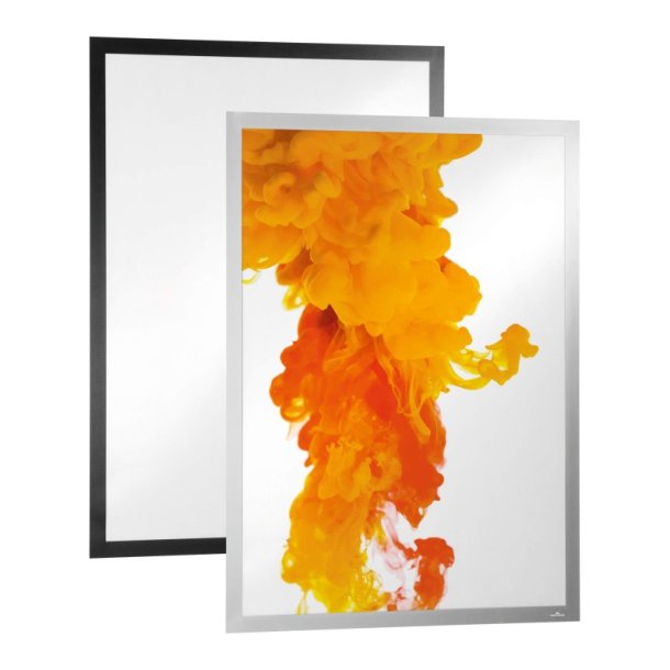 Durable Duraframe selvklbende poster A1 magnetramme - sort