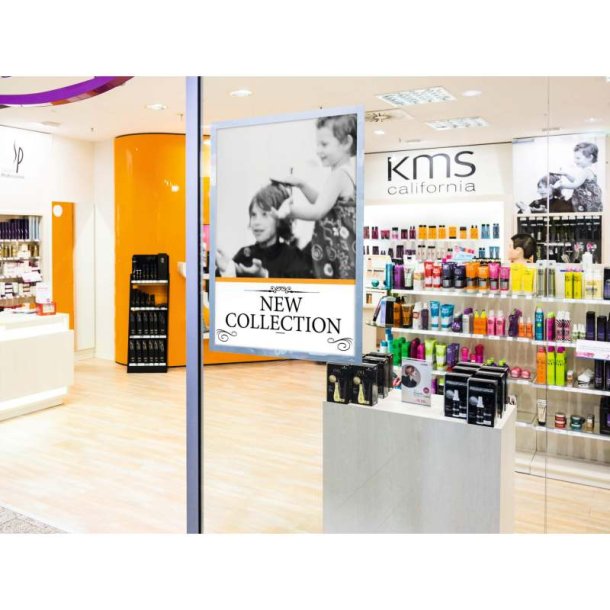 Durable Duraframe selvklbende poster A1 magnetramme - slv