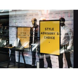 Durable Duraframe selvklbende poster A1 magnetramme - sort