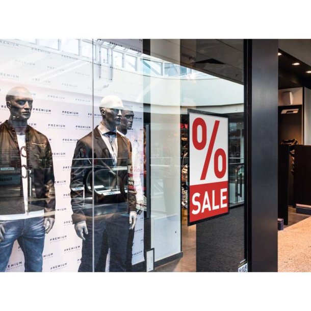 Durable Duraframe selvklbende poster A1 magnetramme - sort