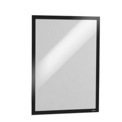 Durable Duraframe selvklbende poster A2 magnetramme - sort