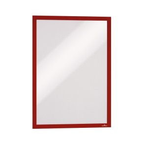 Durable Duraframe selvklbende A3 magnetramme - 6 stk. rde