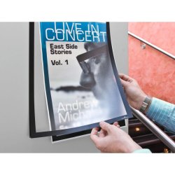 Durable Duraframe selvklbende A3 magnetramme - 6 stk. sorte