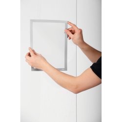 Durable Duraframe statisk hfte A4 Sun magnetramme - 2 stk. slv