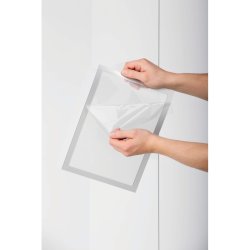 Durable Duraframe statisk hfte A4 Sun magnetramme - 2 stk. slv