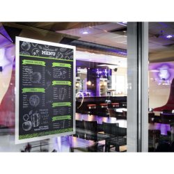 Durable Duraframe statisk hfte A3 Sun magnetramme - 2 stk. slv