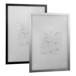 Durable Duraframe selvklbende A4 wall magnetramme - 1 stk. sort