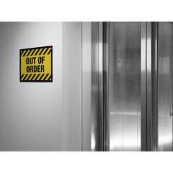 Durable Duraframe selvklbende A3 wall magnetramme - 1 stk. sort