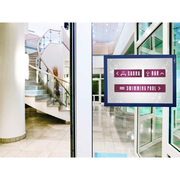 Durable Duraframe selvklbende A4 magnetramme - 1 stk. Bl