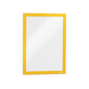 Durable Duraframe selvklbende A4 magnetramme - 2 stk. gule
