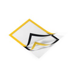 Durable Duraframe selvklbende A4 magnetramme - 2 stk. gule