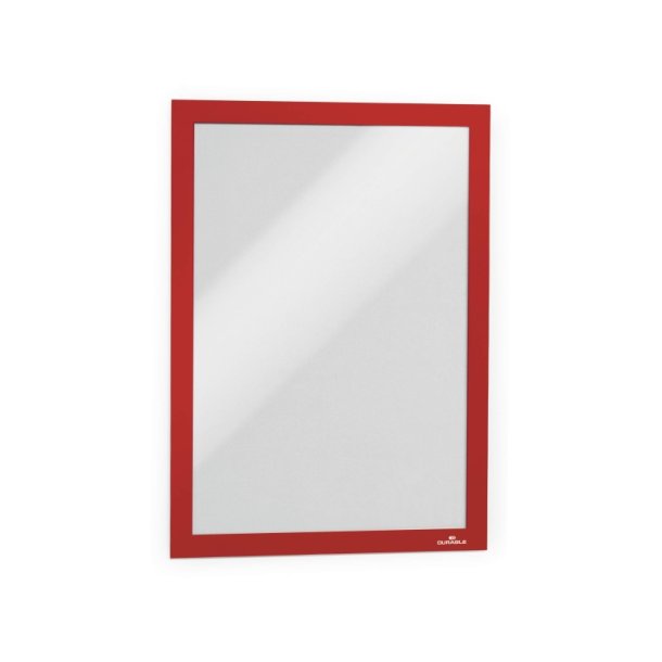 Durable Duraframe selvklbende A4 magnetramme - 2 stk. rde