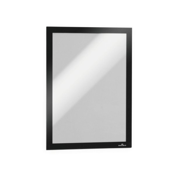 Durable Duraframe selvklbende A4 magnetramme - 2 stk. sorte