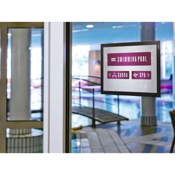 Durable Duraframe selvklbende A4 magnetramme - 2 stk. sorte