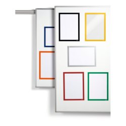 Durable Duraframe Magnetisk - A4 magnetramme - 5 stk. gule