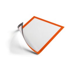 Durable Duraframe Magnetisk - A4 magnetramme - 5 stk. orange