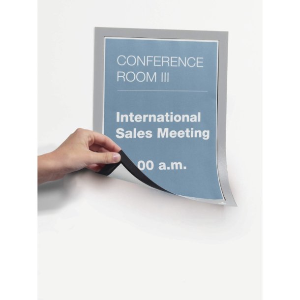 Durable Duraframe Magnetisk - A4 magnetramme - 1 stk. slv