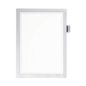 Durable Duraframe Magnetisk - A4 Note magnetramme - 1 stk. slv