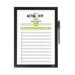 Durable Duraframe Magnetisk - A4 Note magnetramme - 1 stk. sort