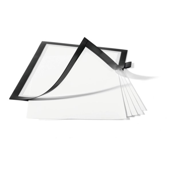 Durable Duraframe Magnetisk - A4 Note magnetramme - 1 stk. sort