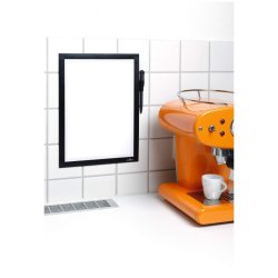 Durable Duraframe Magnetisk - A4 Note magnetramme - 1 stk. sort