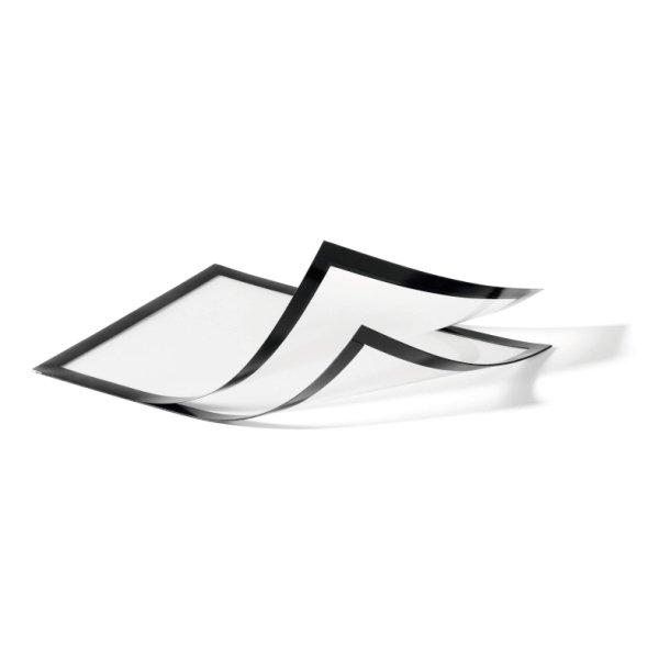 Durable Duraframe Magnetisk plus A4 magnetramme - 2 stk. sort