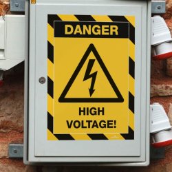 Durable Duraframe magnetisk security A4 magnetramme - 5 stk. Sort/Gul