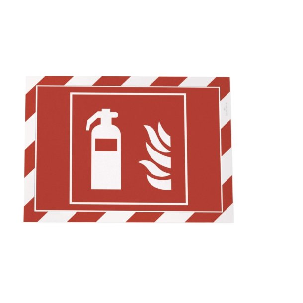 Durable Duraframe selvklbende security A4 magnetramme - 2 stk. Rd/hvid