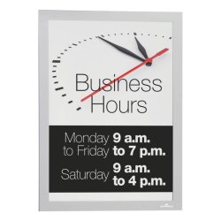 Durable Duraframe statisk hfte A4 Sun magnetramme - 2 stk. slv